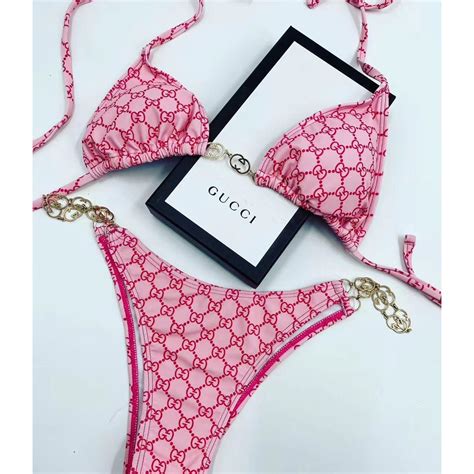 gucci swimsuit for women|women Gucci bikini.